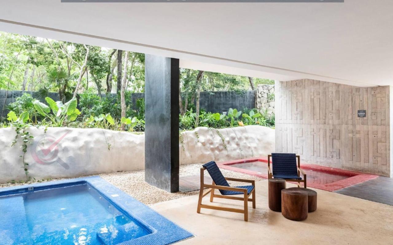 New Luxury Suite Con Plunge Pool Privado トゥルム エクステリア 写真