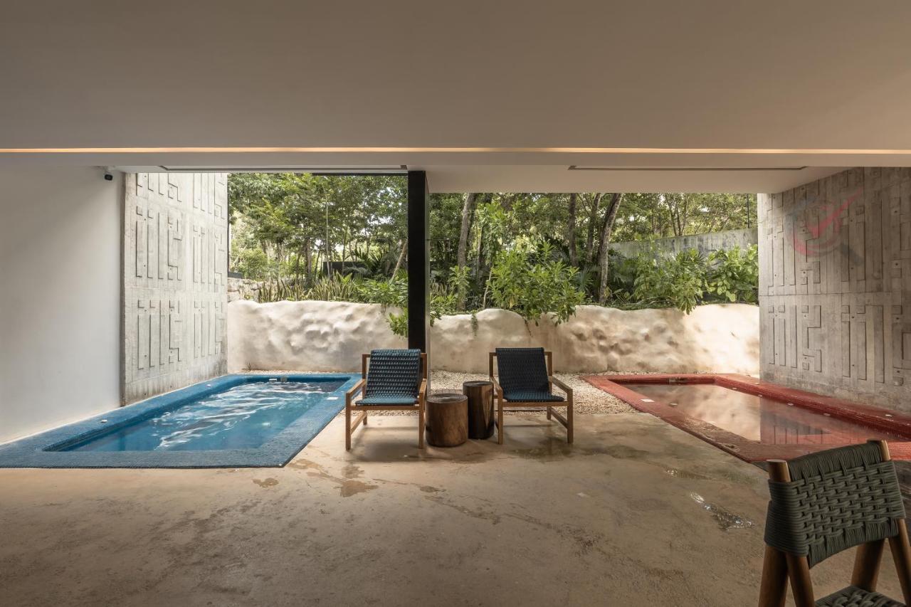 New Luxury Suite Con Plunge Pool Privado トゥルム エクステリア 写真